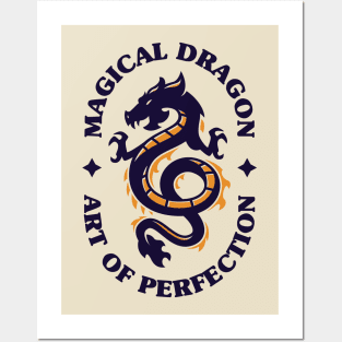 Magical Dragon Posters and Art